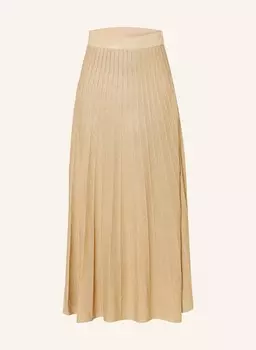 Юбка Brycey из трикотажной пряжи с блестками Ba&Sh, золотой