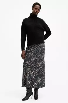 Юбка BRYONY Allsaints, коричневый