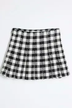 Юбка букле для девочек River Island, черный