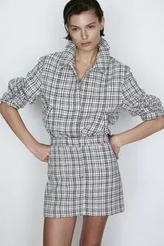 Юбка-Букле H&M, бежевый