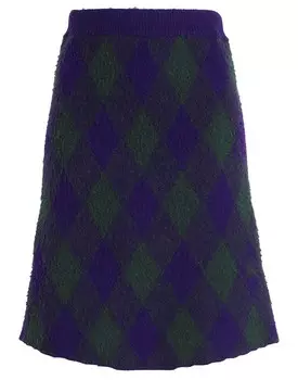 Юбка Burberry, фиолетовый