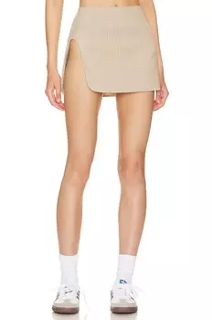 Юбка BY.DYLN x REVOLVE Zayne, цвет Bone & White Stripe