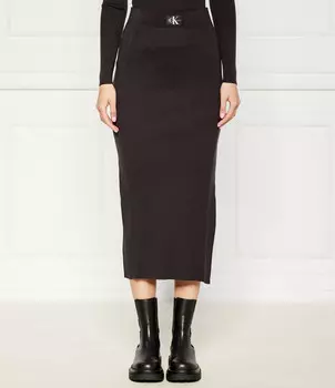 Юбка CALVIN KLEIN JEANS, черный