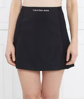 Юбка CALVIN KLEIN JEANS MINI, черный