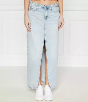 Юбка CALVIN KLEIN JEANS, небесно-голубой