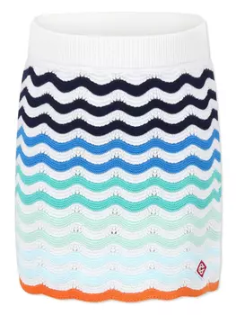 Юбка CASABLANCA KIDS Gradient Wave, белый