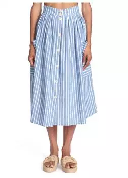Юбка Cecilia в синем/белом цвете COREY LYNN CALTER