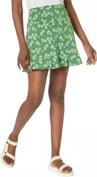 Юбка чака с рюшами Toad&Co, цвет Matcha Print