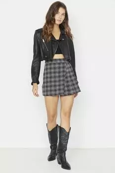 Юбка - Черный - Мини Trendyol, черный