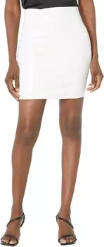 Юбка Commando Faux Patent Leather Miniskirt SK09, белый