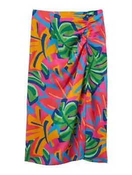 Юбка Compania Fantastica, разноцветный