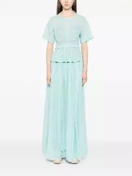 Юбка Corrine цвета берилла Ulla Johnson, цвет beryl