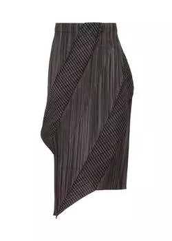Юбка cosmic rays Pleats Please Issey Miyake, серый