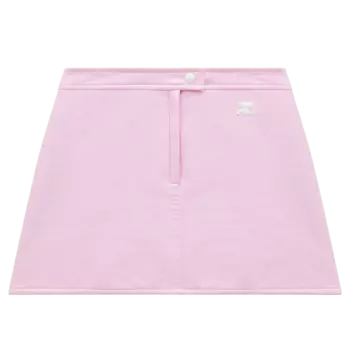 Юбка Courrges Vinyl Reedition 'Rose', розовый