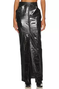 Юбка CULTNAKED Instinct Faux Leather, черный