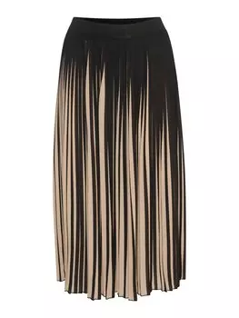 Юбка Culture Carly, бежевый/черный