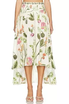 Юбка curua cultivo Agua By Agua Bendita, мультиколор