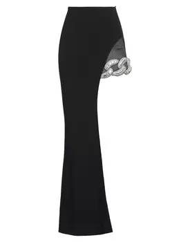 Юбка David Koma, черный