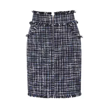 Юбка Deep Breath на молнии, темно-синий