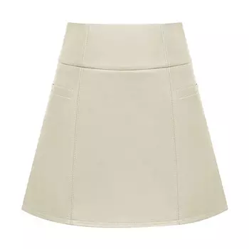 Юбка Deep Breath трапециевидной формы, хаки