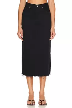 Юбка делла Agolde, цвет despair