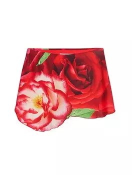 Юбка Desigual, цвет Red/Burgundy