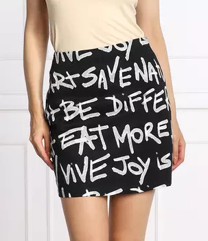 Юбка Desigual fal_lea, черный