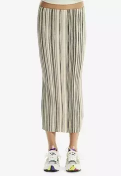 Юбка Desigual LONG, цвет olive