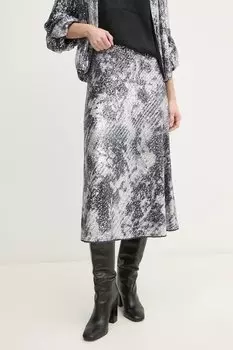 Юбка Diane Von Furstenberg, серебряный