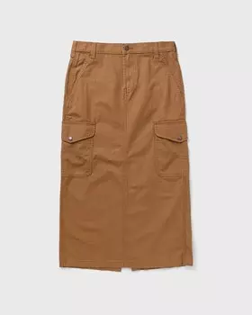 Юбка Dickies Wmns Duck Canvas Cargo Skirt, цвет brown duck