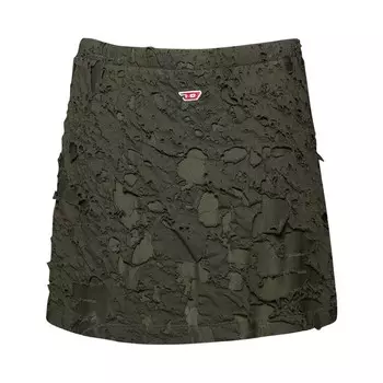 Юбка Diesel O-Ressy Skirt Olive Green, зеленый