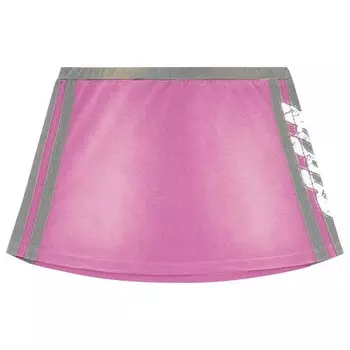 Юбка Diesel O-Uncut-Stripe Sun-Faded Mini Skirt Berry/Red, розовый