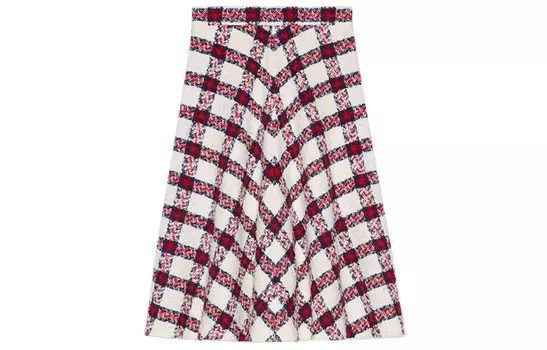 Юбка длинная Gucci женская, красный