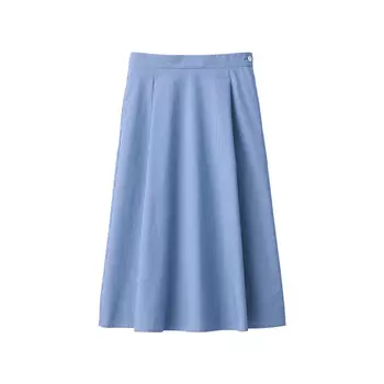 Юбка длинная Muji с широким подолом, темно-синий