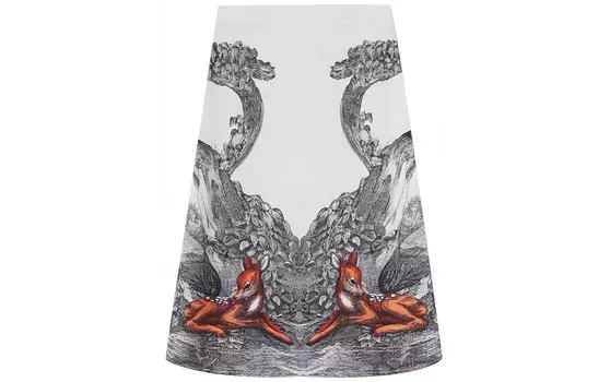 Юбка длинная женская Burberry, белый