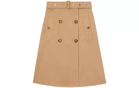 Юбка длинная женская Burberry, хаки