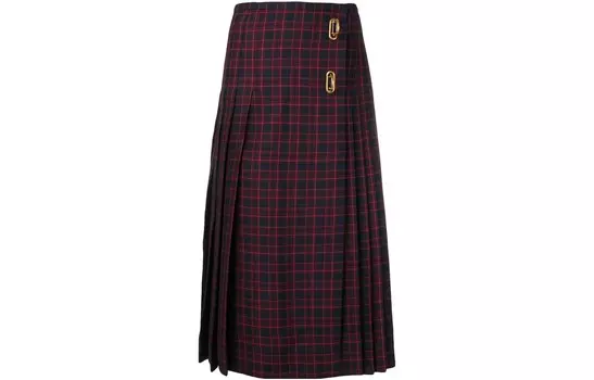 Юбка длинная женская Burberry, красный