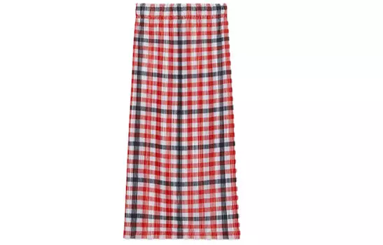 Юбка длинная женская Burberry, ярко-красный