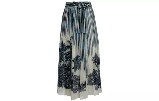 Юбка длинная женская Dior, синий