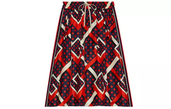 Юбка длинная женская Gucci, красный