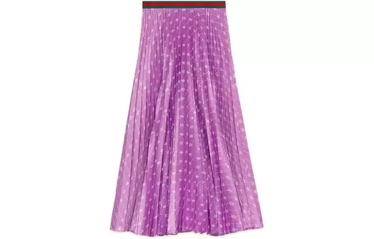 Юбка длинная женская Gucci, розовый