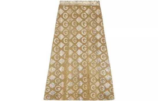 Юбка длинная женская Gucci, золотой