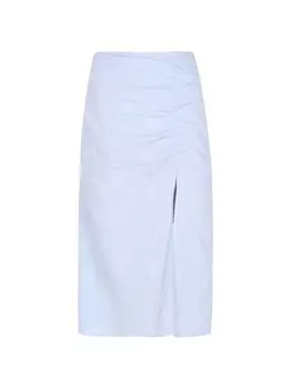 Юбка длиной до колена DreiMaster Maritim, светло-синий