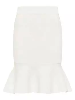 Юбка длиной до колена faina, белый