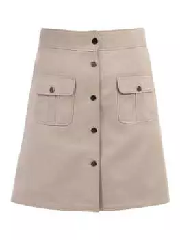 Юбка длиной до колена Felix Hardy, бежевый