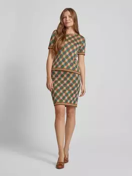 Юбка длиной до колена с эластичным поясом Marc Cain