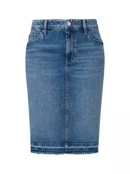 Юбка длиной до колена s.Oliver, синий