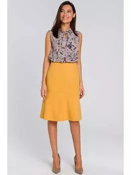 Юбка длиной до колена Stylove, желтый