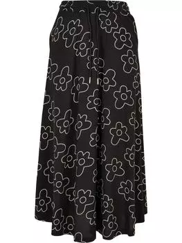 Юбка длиной до колена Urban Classics, цвет blackflower