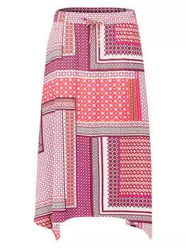 Юбка длиной до колена Zero, цвет pink/orange